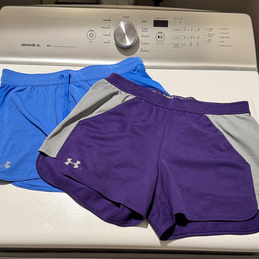Under Armour Women's Shorts - Blue and Purple Bundle
